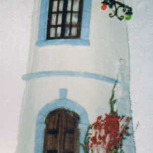 Tegola in rilievo, facciata caratteristica Isole Eolie