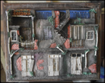 Quadro in Rilievo, facciata antica