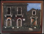 Quadro in rilievo,facciata antica