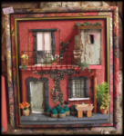 Quadro in rilievo, facciata antica