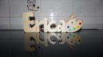 Scritta in legno personalizzata