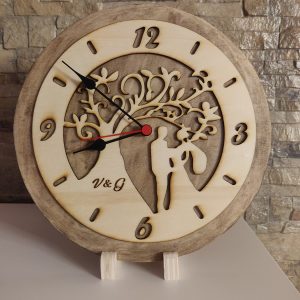 orologio legno personalizzato