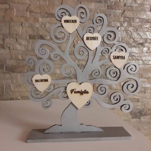 albero della vita in legno personalizzato