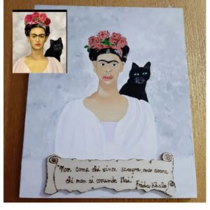 quadro ritratto frida kahlo