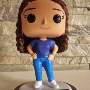 mini personaggio 3d personalizzato scout con nome su base decorativa